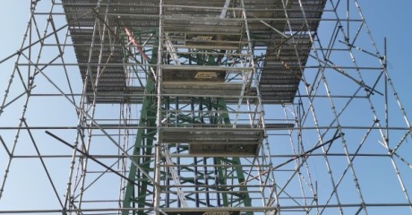 Rámové lešení Sprint na výstavbu stožáru