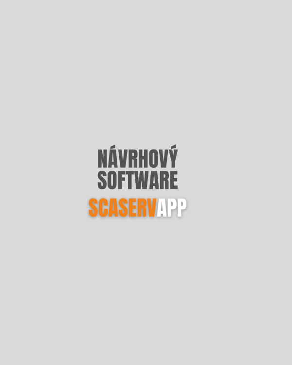 VÍTEJTE V NÁVRHOVÉM PROGRAMU SCASERVAPP