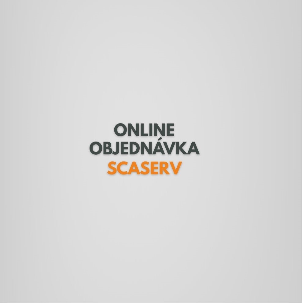 VÍTEJTE V ONLINE OBJEDNÁVCE SCASERV a.s.